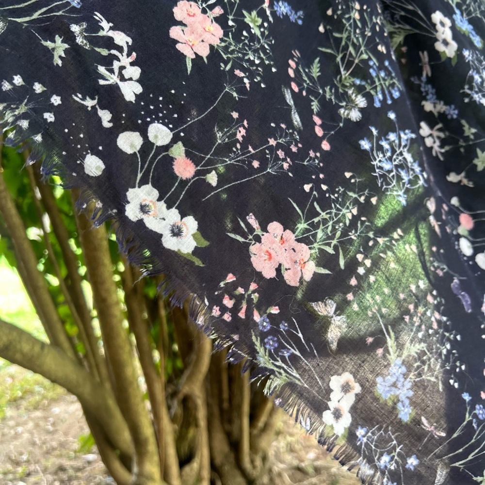 Floral Scarf - Picture 3 of 5